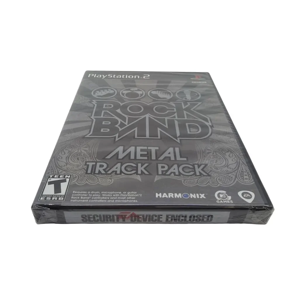 Rock Band: Metal Track Pack (Sony PlayStation 2, 2009) PS2 New Sealed